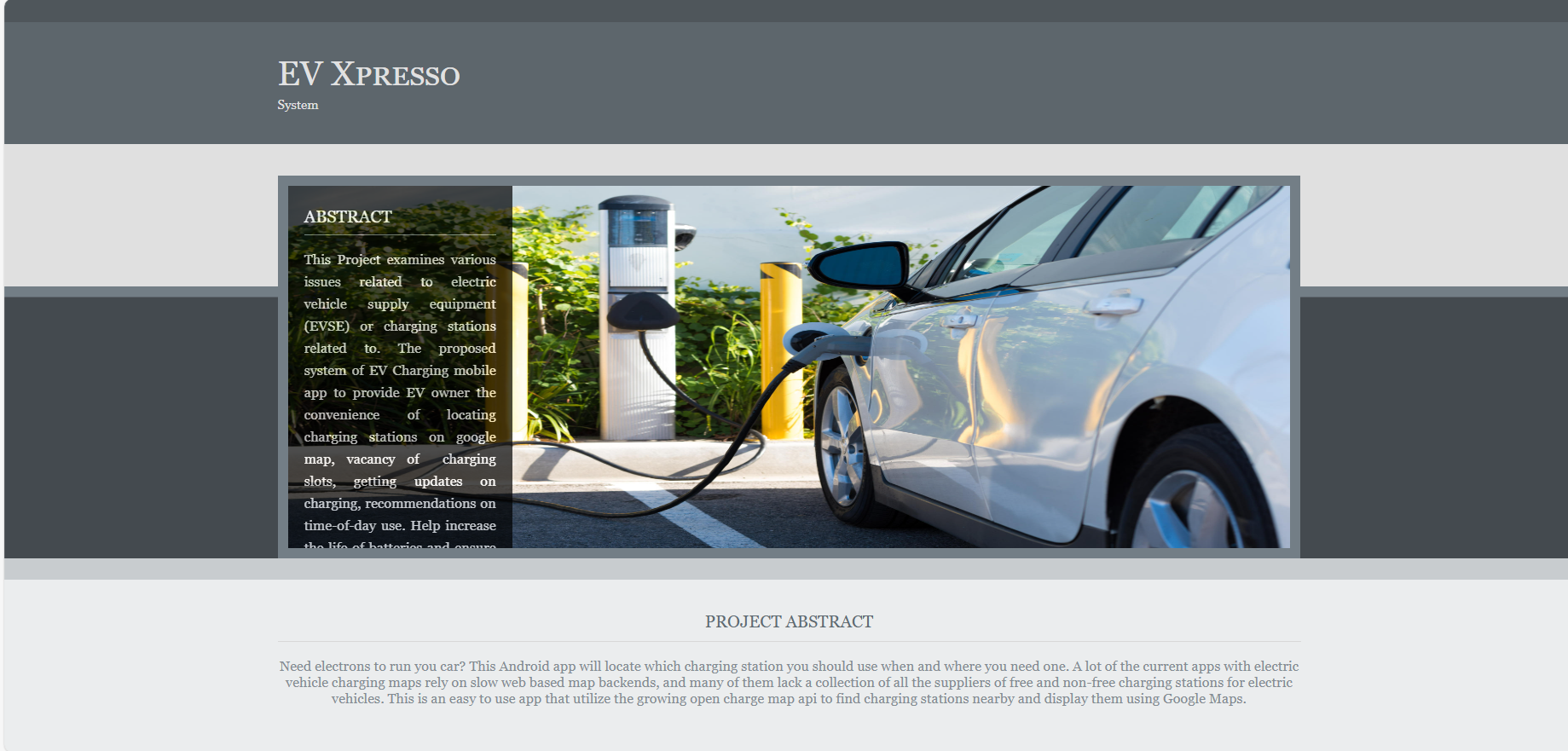 EV Xpresso Project Image